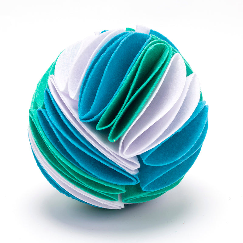 Foldable Snuffle Ball - Feeding and Intelligence Toy