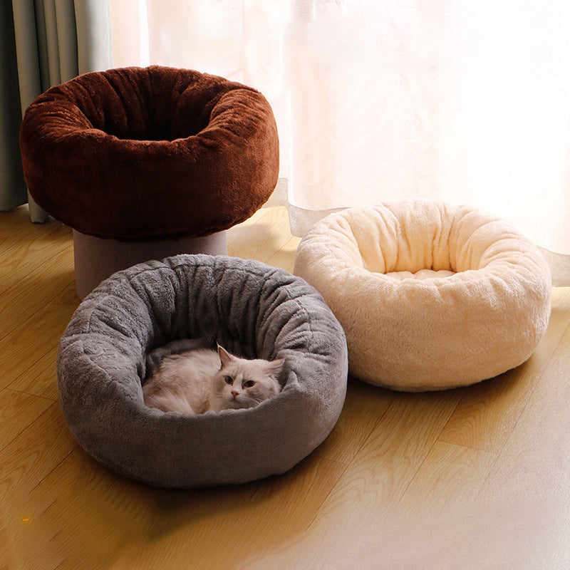 Luxury Donut Pet Bed