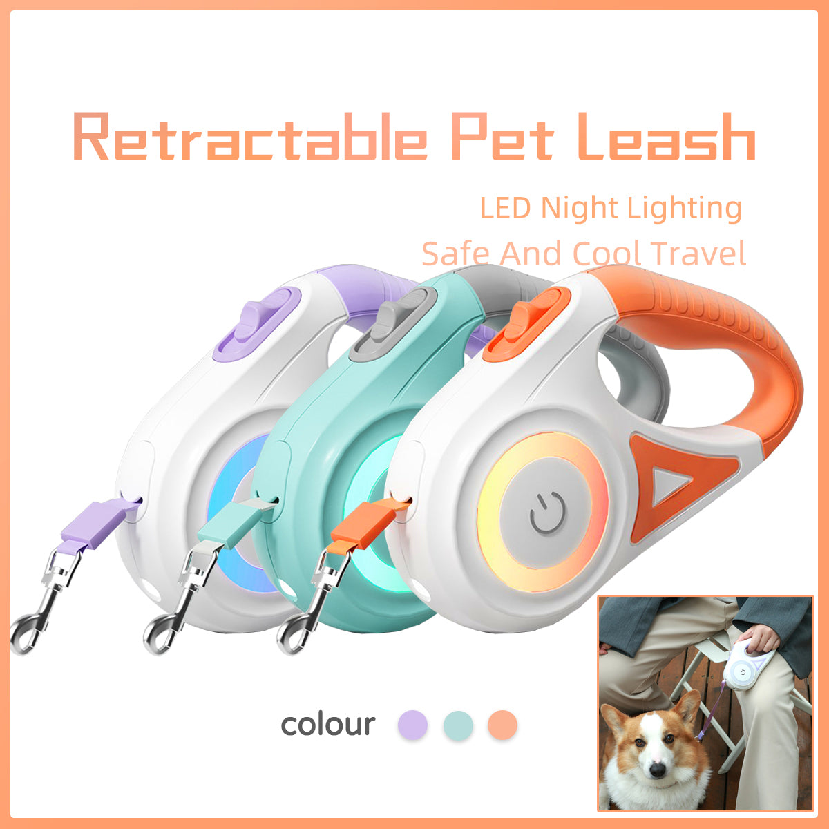 Retractable Dog Leash