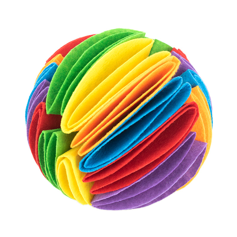 Foldable Snuffle Ball - Feeding and Intelligence Toy