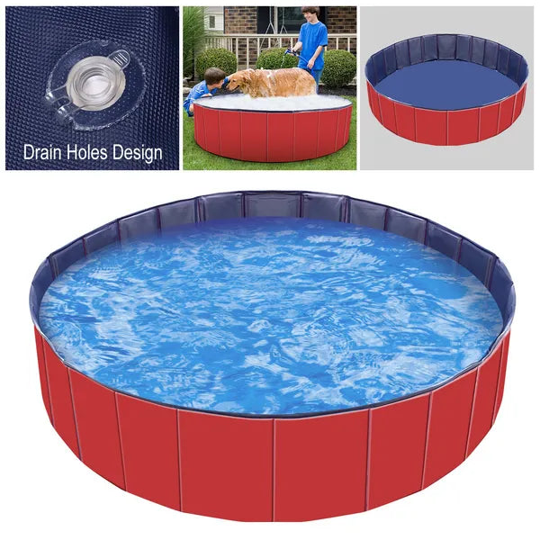Foldable pet pool