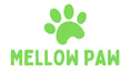 Green paw print logo with bold text 'MELLOW PAW' on white background