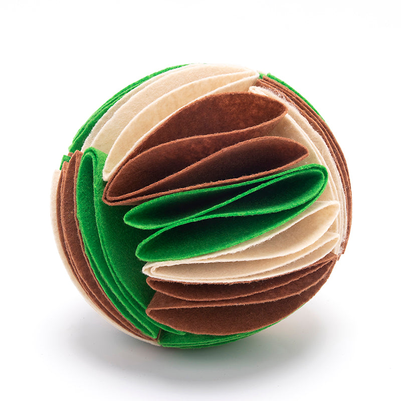 Calm Starter Kit snuffle ball color — Beige / Brown / Green