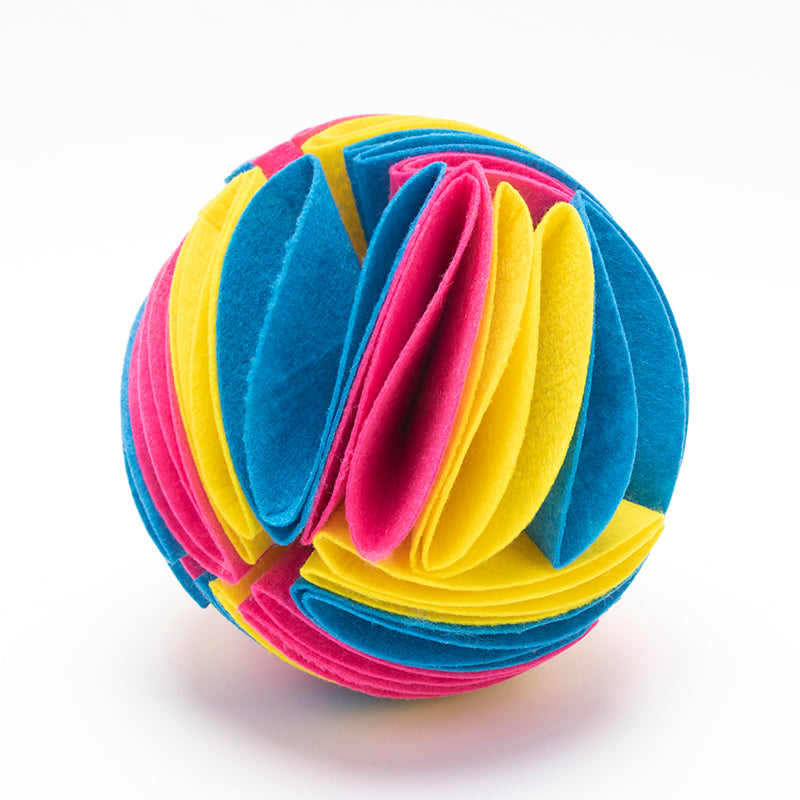 Foldable Snuffle Ball - Feeding and Intelligence Toy