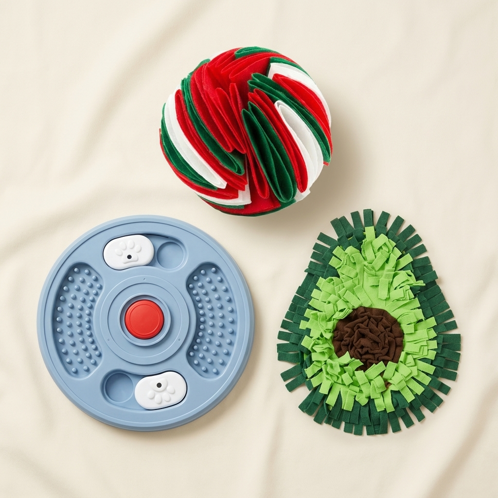 MellowPaw Calm Starter Kit — snuffle ball, lick mat and snuffle mat