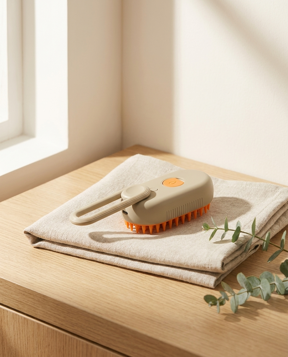 MellowPaw 3-in-1 Steam Grooming Brush