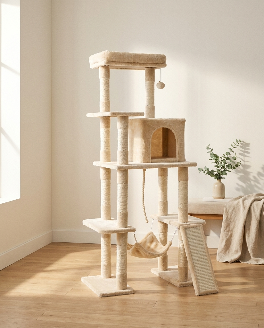 MellowPaw 63-inch Cat Tower