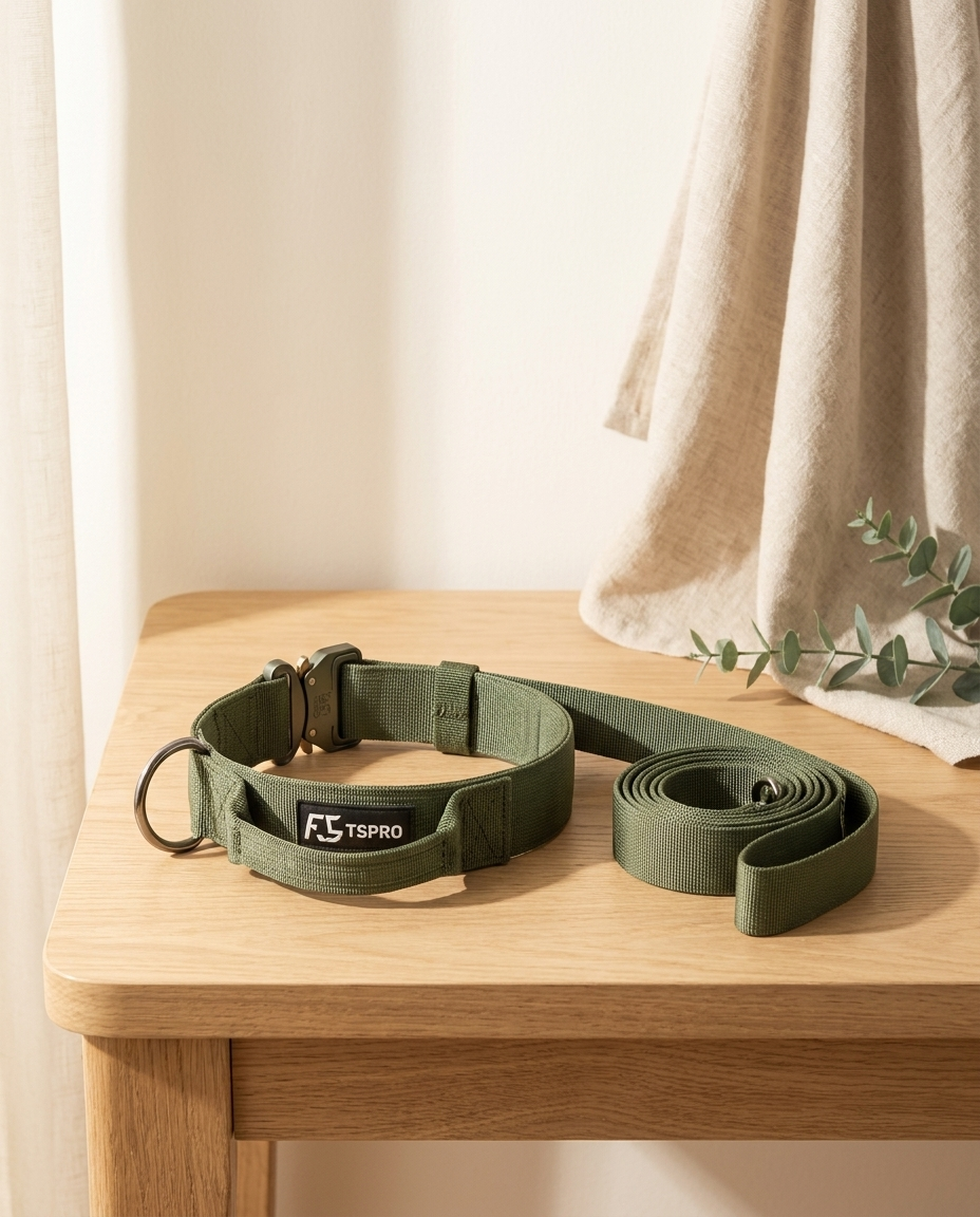 MellowPaw Tactical Collar and Leash Set